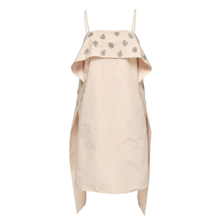 Poly Chambray Soft Taffeta Dress