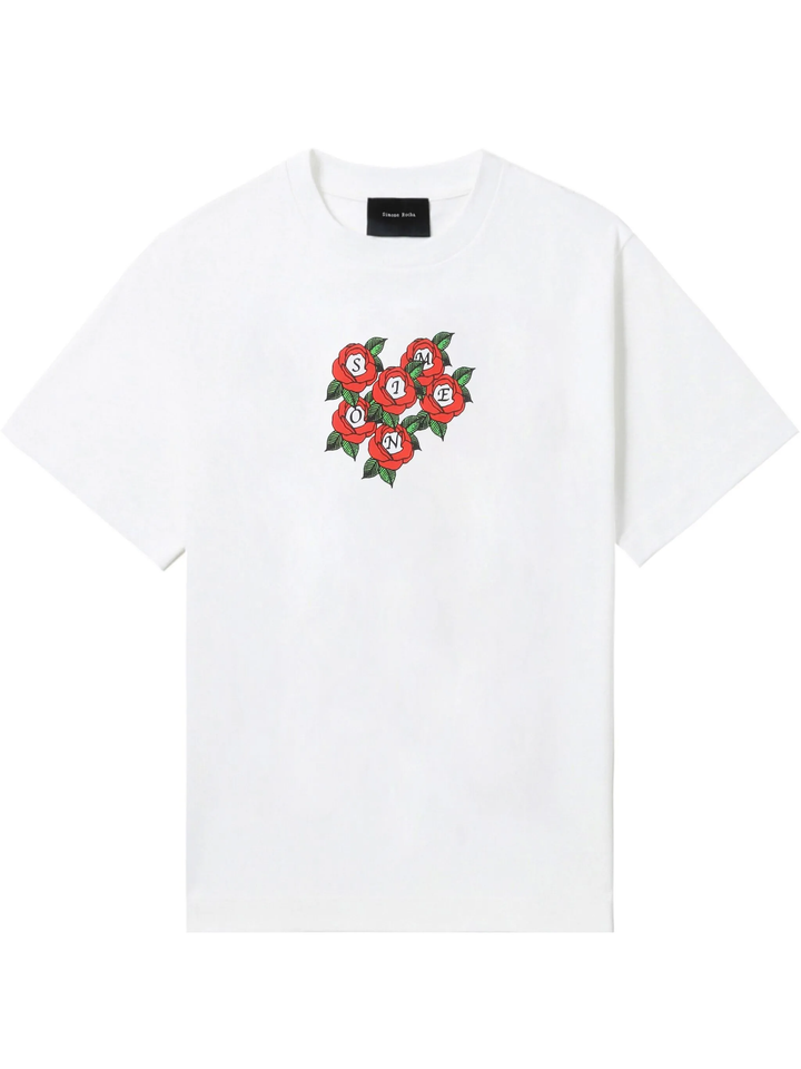 Cluster Rose Logo Print Tee