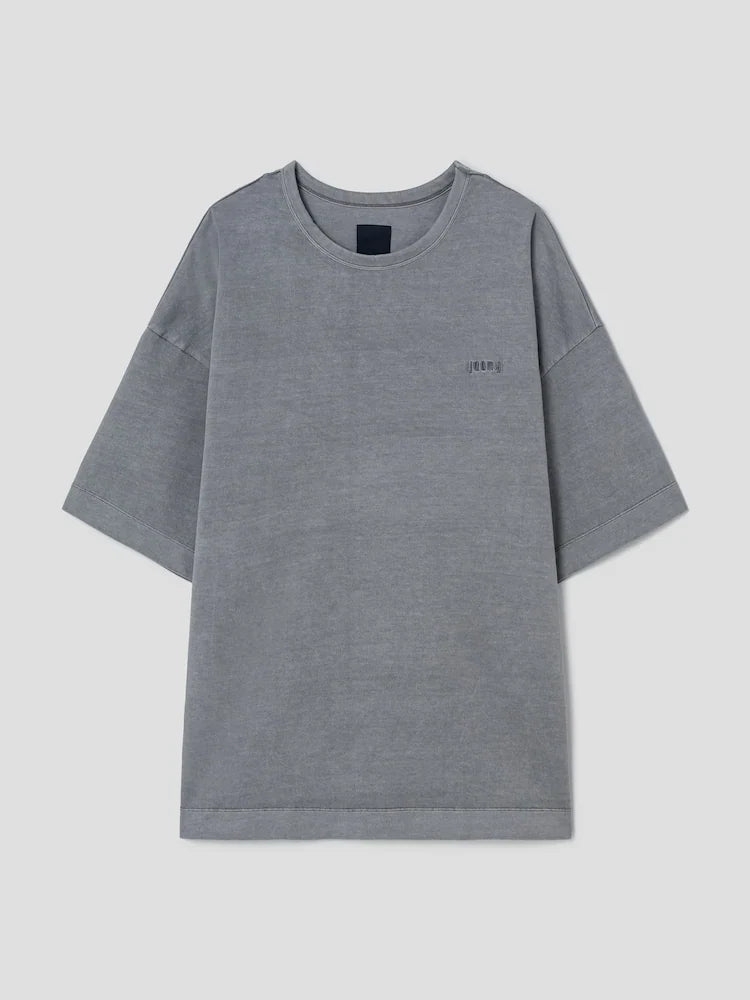 Language Lettering Dyed Overfit Tee