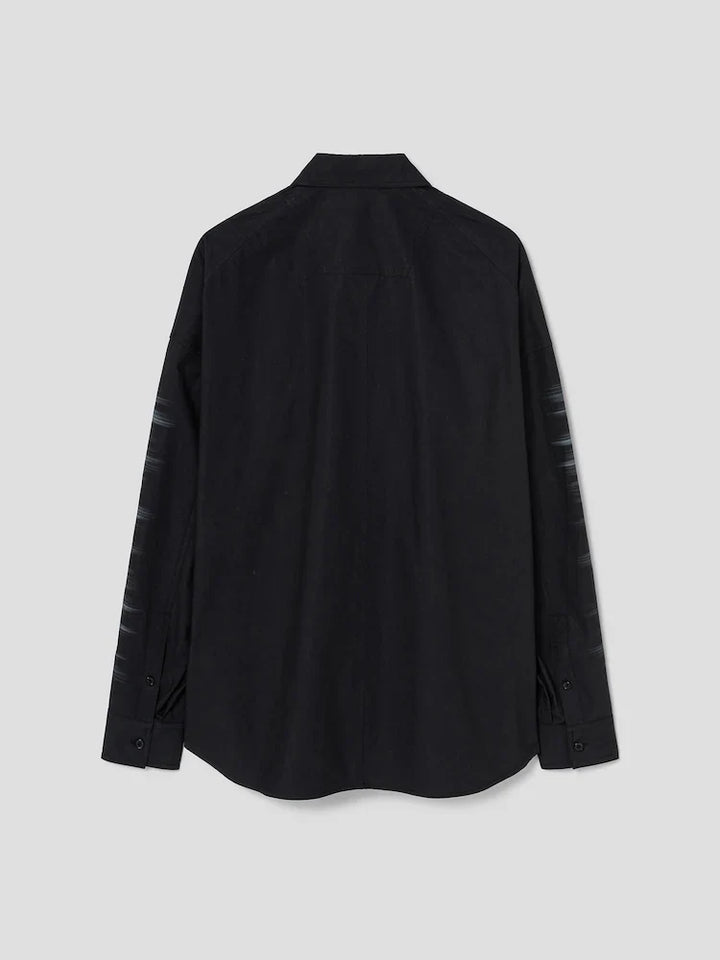 Archive Lettering Sleeve Solid Shirt