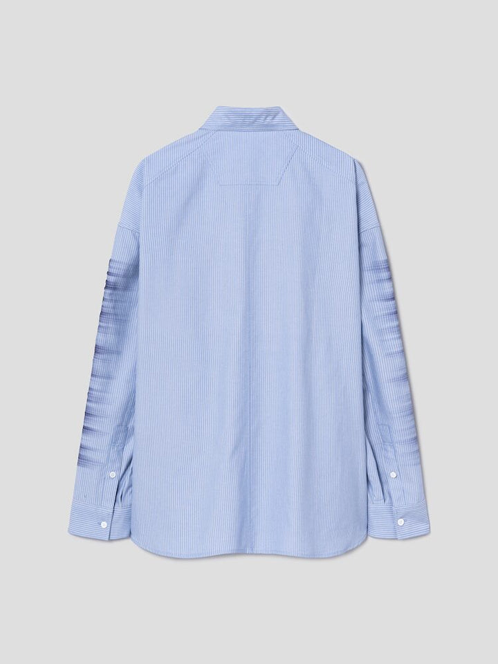 Archive Lettering Sleeve Stripes Shirt
