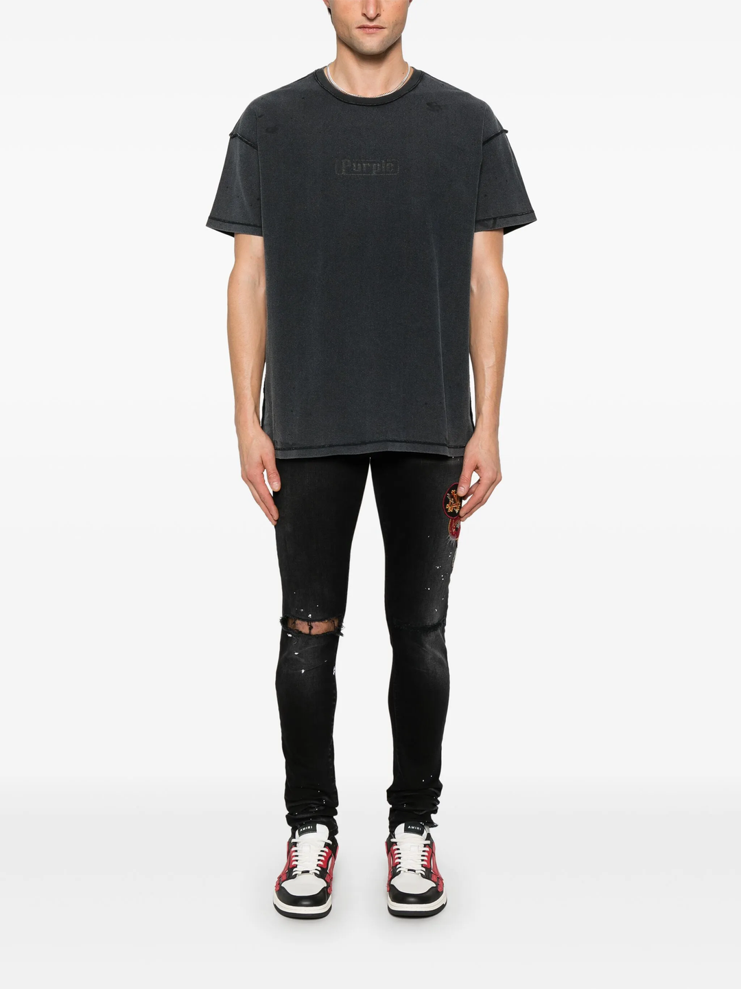 Vintage Patch Skinny Jean
