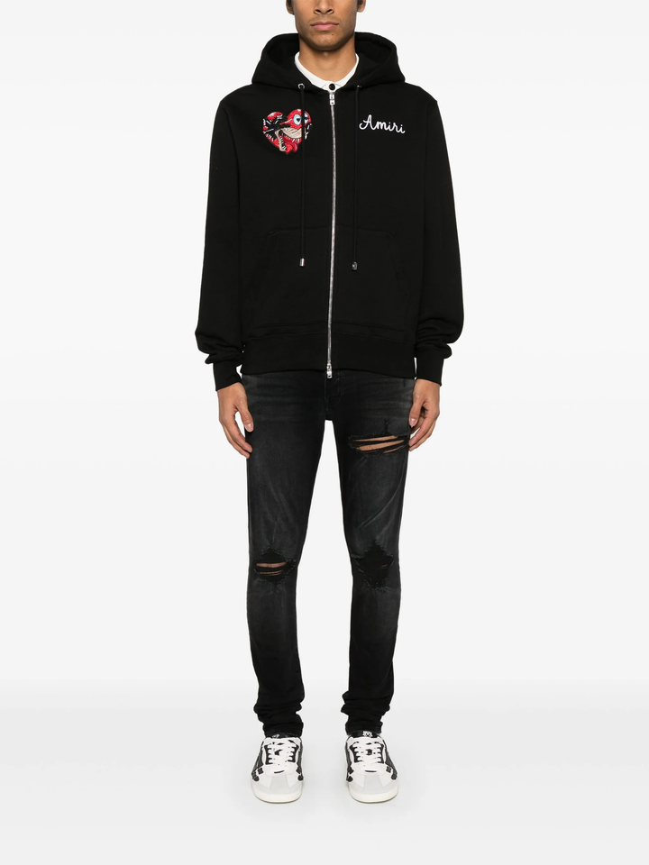 Jazz Wolf Zip Up Hoodie