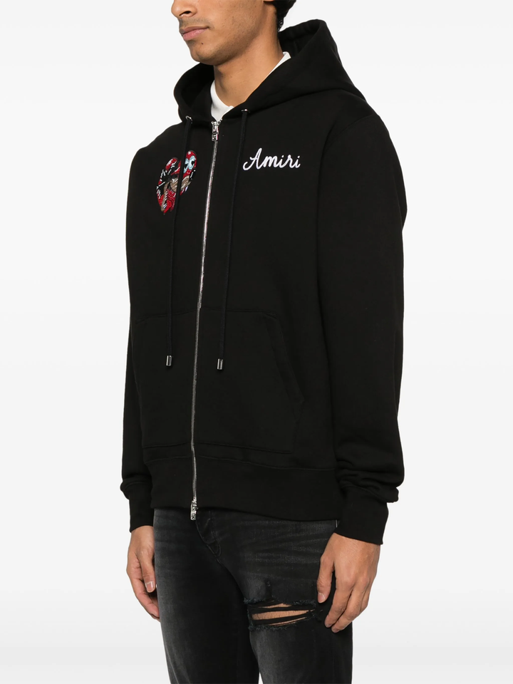 Jazz Wolf Zip Up Hoodie