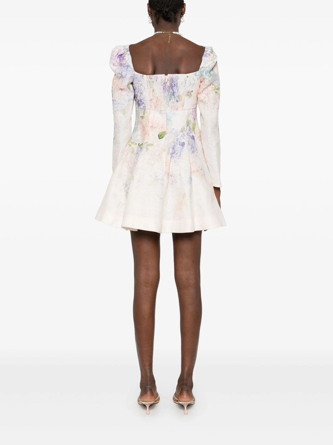 Dawning Puff Sleeve Mini Dress