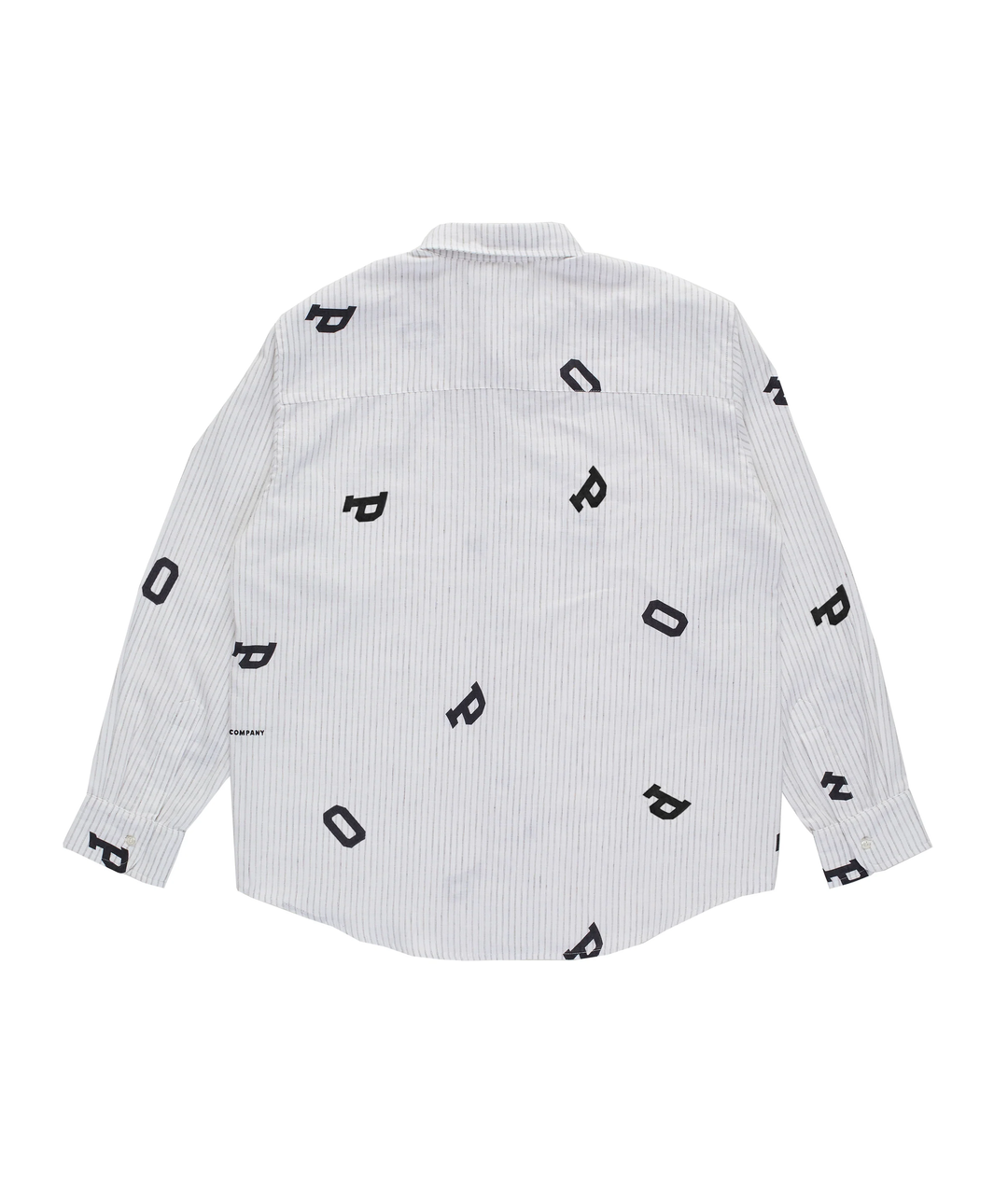 Letters Striped Pop Shirt