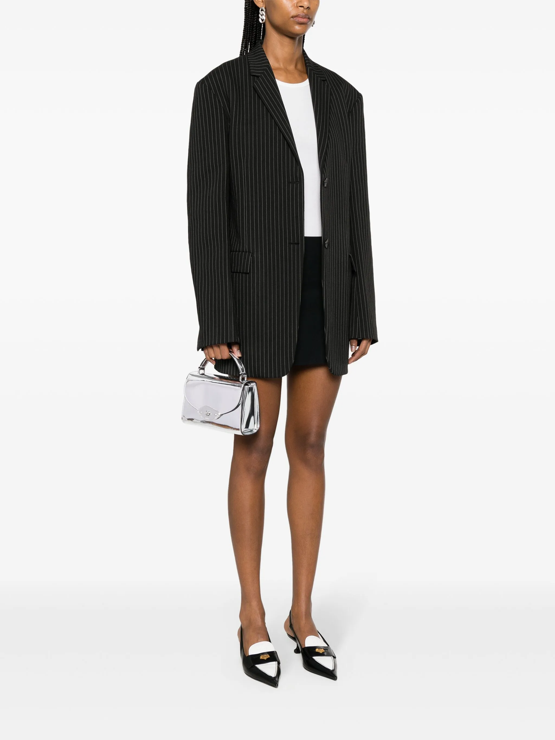 Small Lana Top Handle Silver