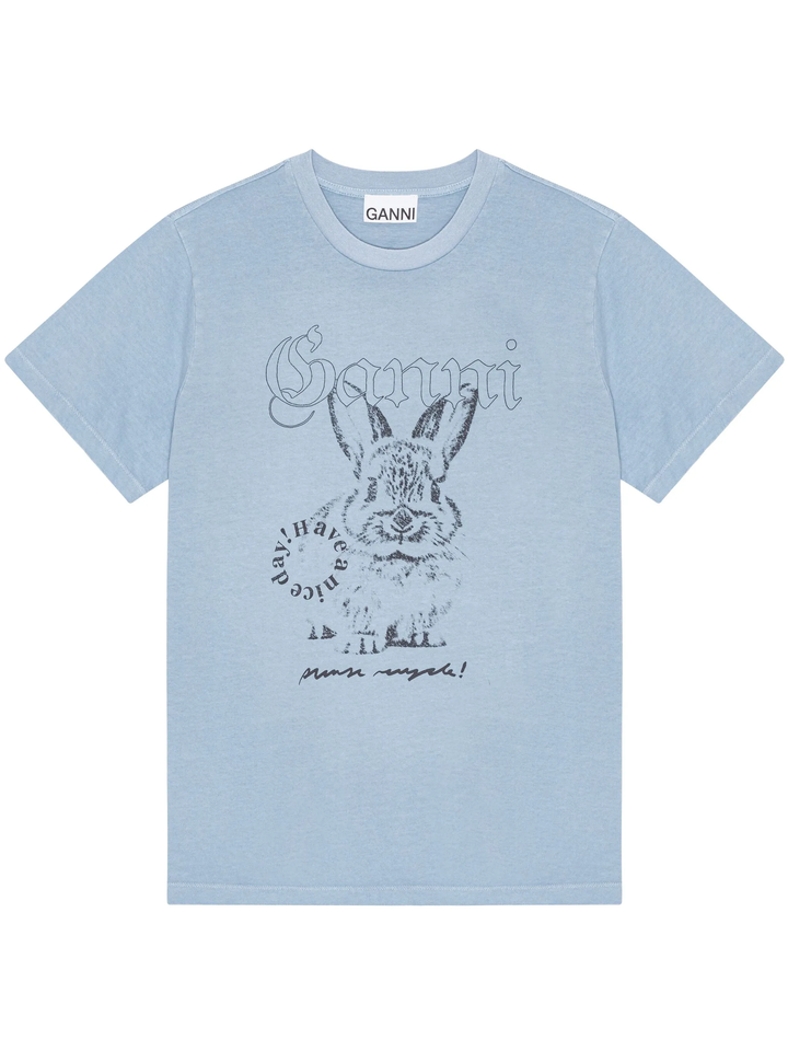 Basic Cotton Jersey Relaxed Tee