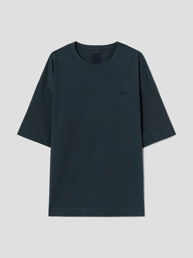 Pigment Dyed Flower Print Tee