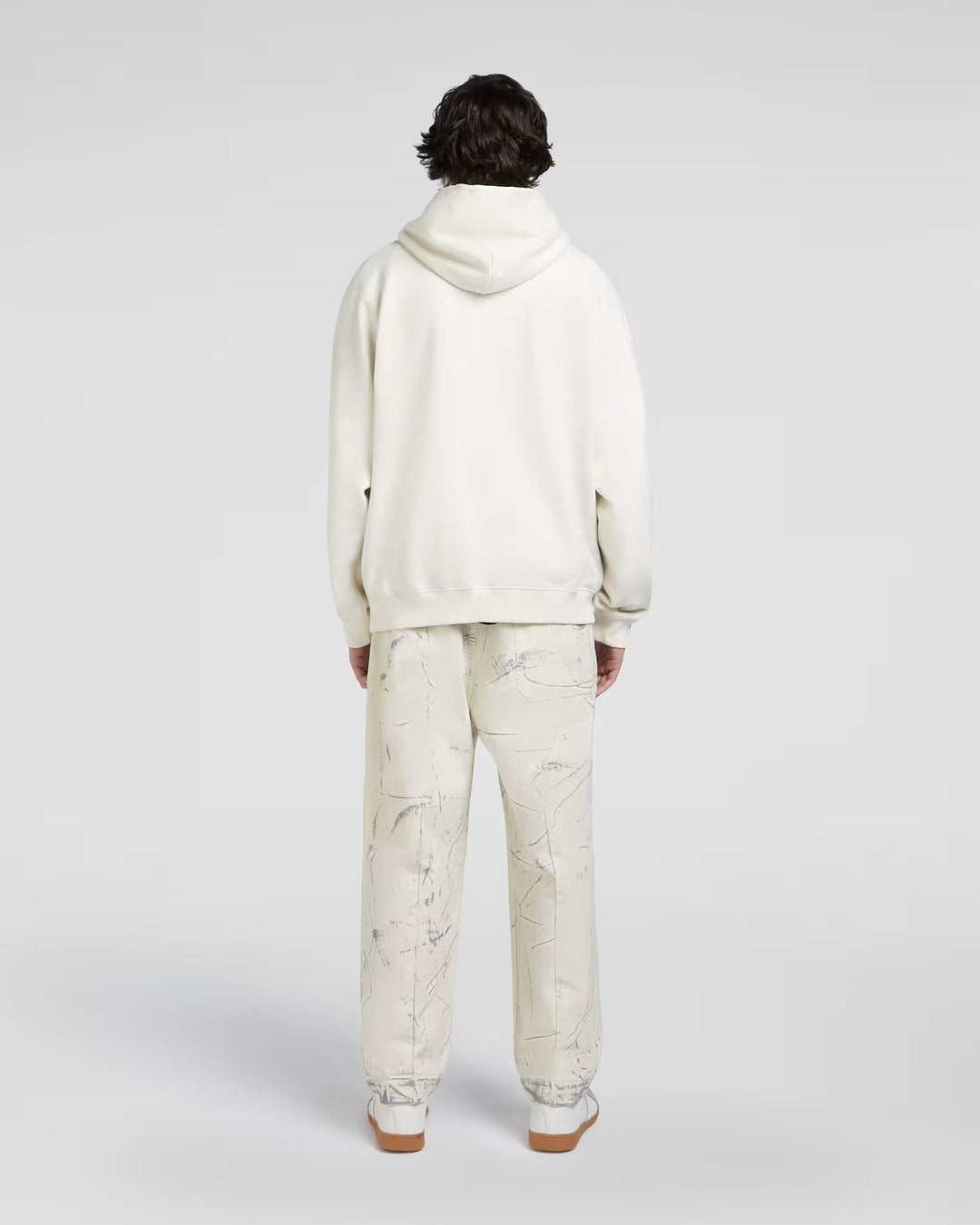 Cotton Cargo Pants Hand Painted