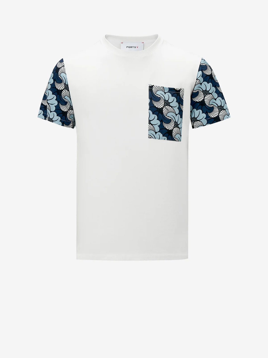 Cut & Sew Crew Neck Tee