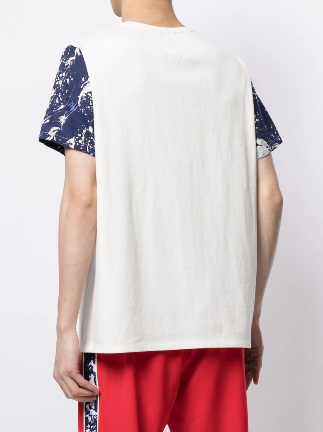 Cut & Sew Crew Neck Tee