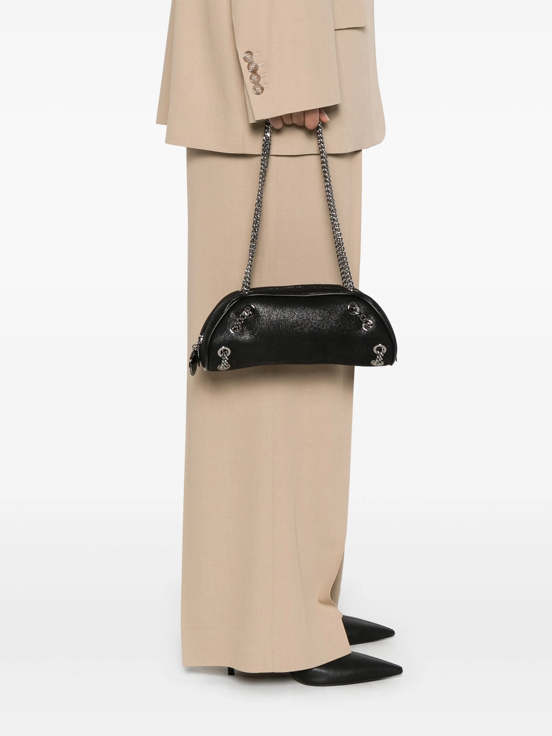 Falabella Bowling Bag Eco Shaggy Deer