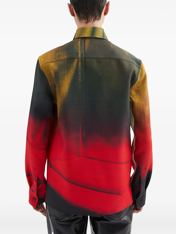 Gradient Print Shirt