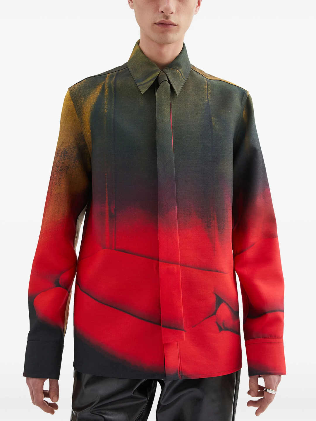 Gradient Print Shirt