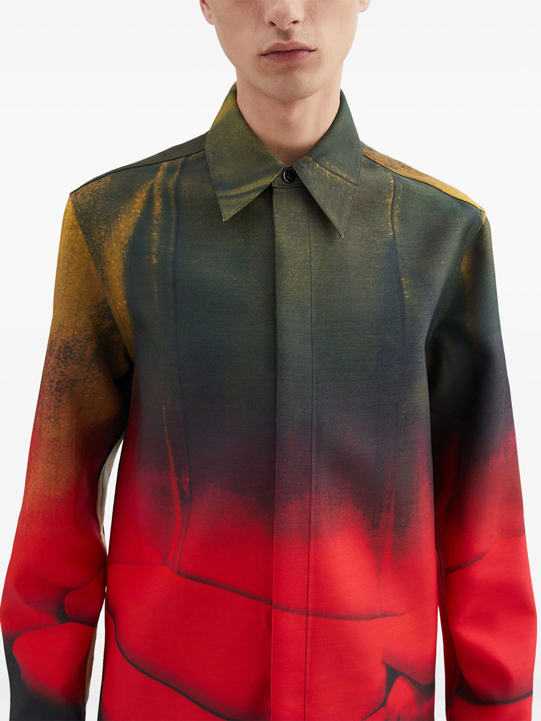 Gradient Print Shirt