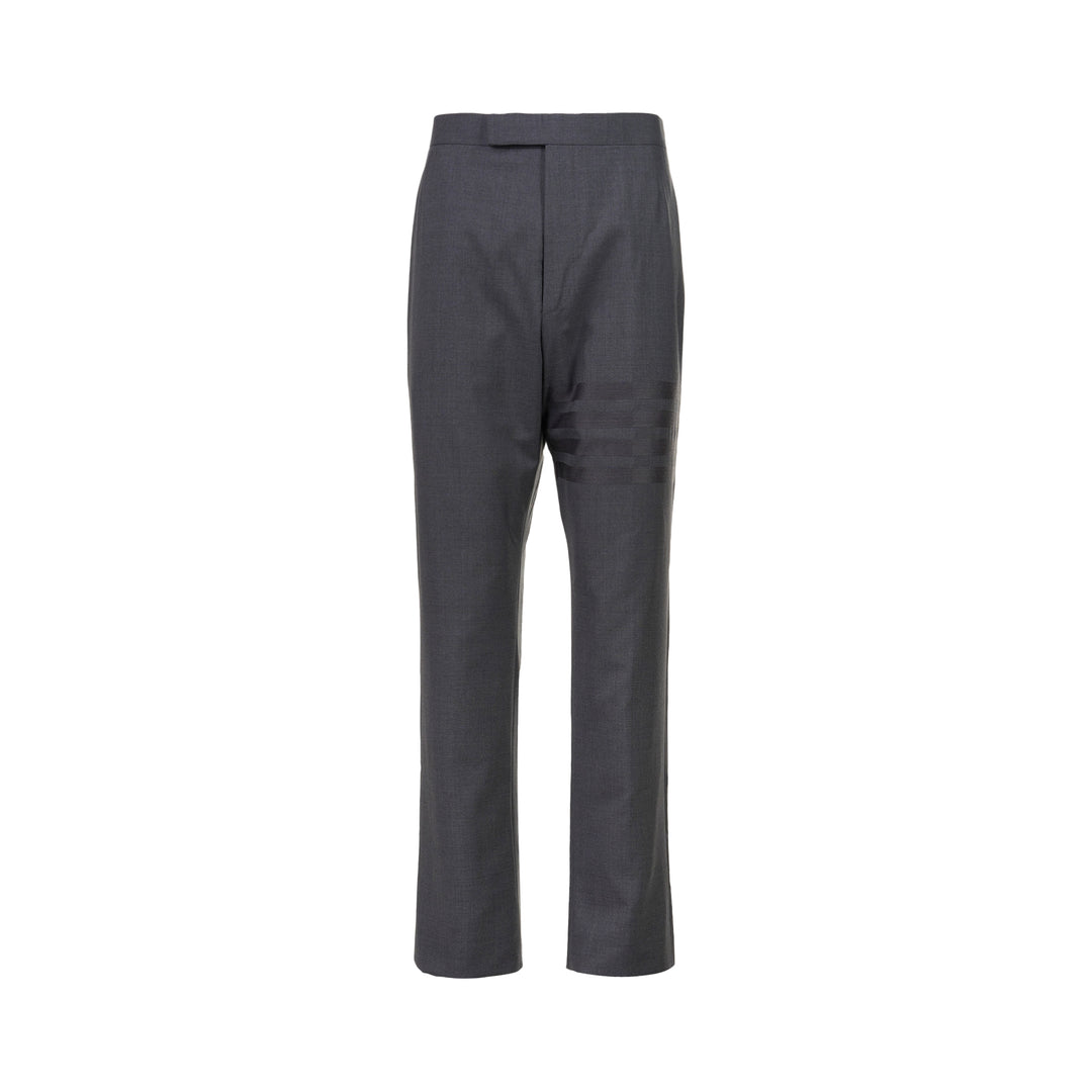 Plain Weave 4-Bar Trousers