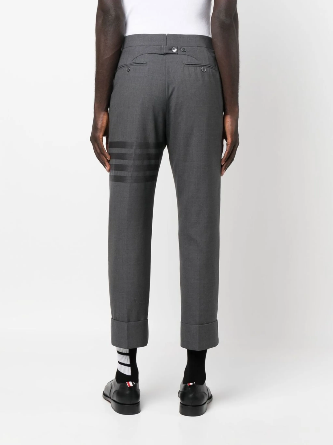 Plain Weave 4-Bar Trousers