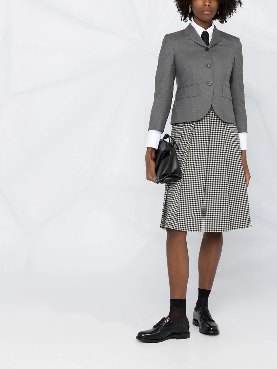 Twill High Armhole Sport Coat Women