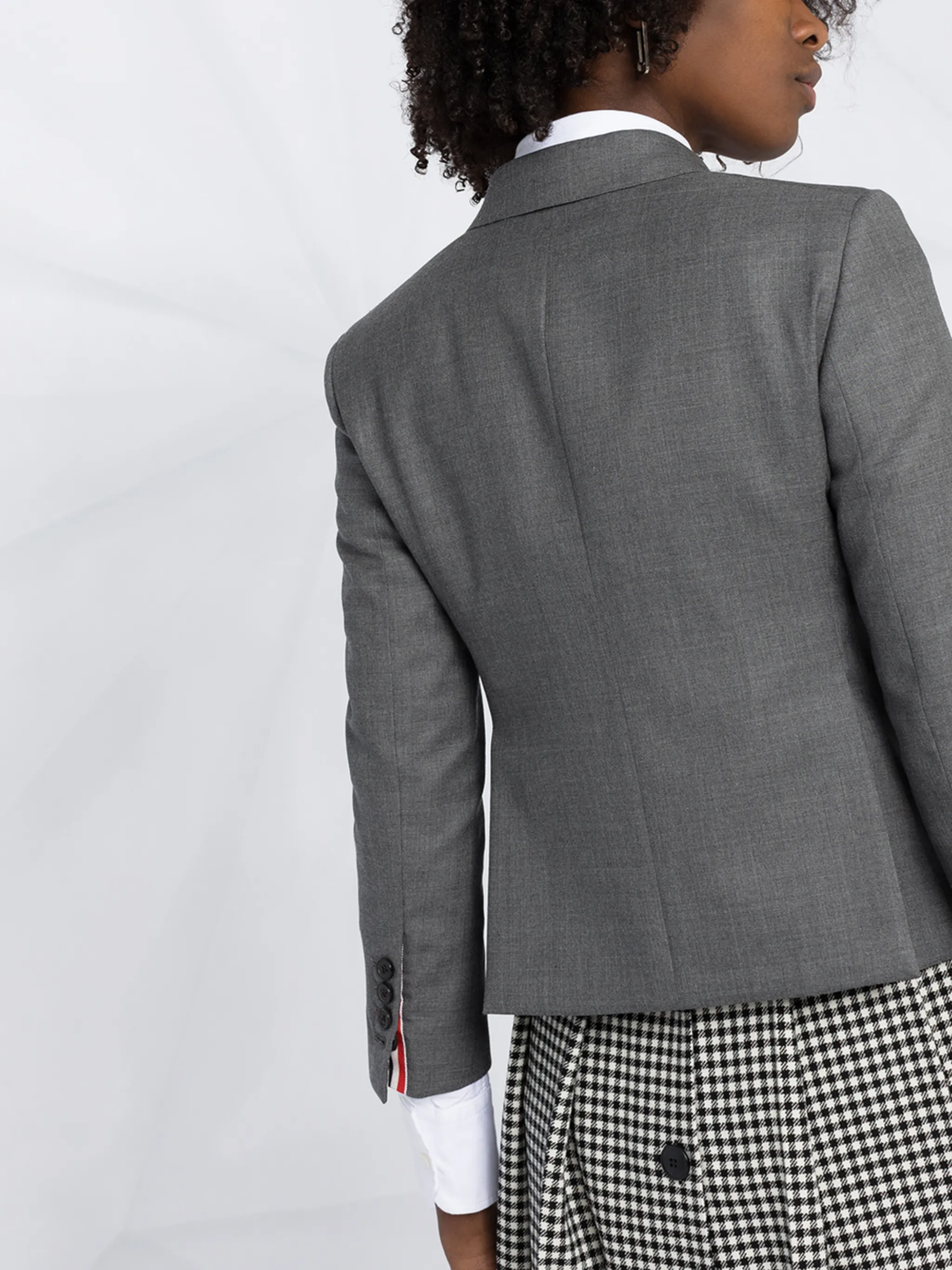 Twill High Armhole Sport Coat Women