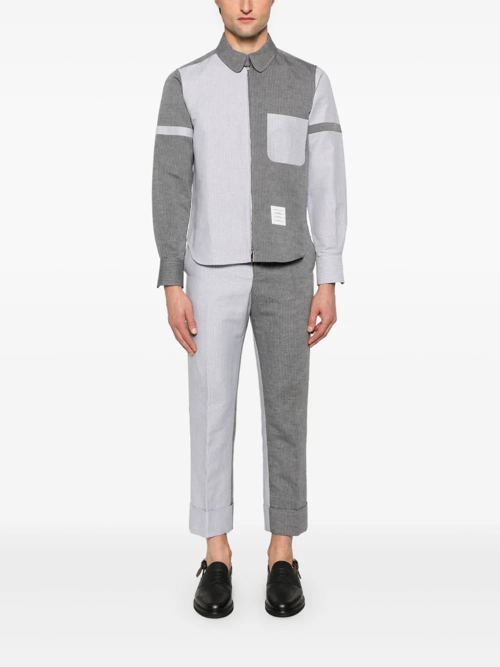 Tonal University Stripe Funmix Armband Shirt