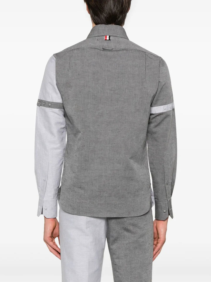 Tonal University Stripe Funmix Armband Shirt