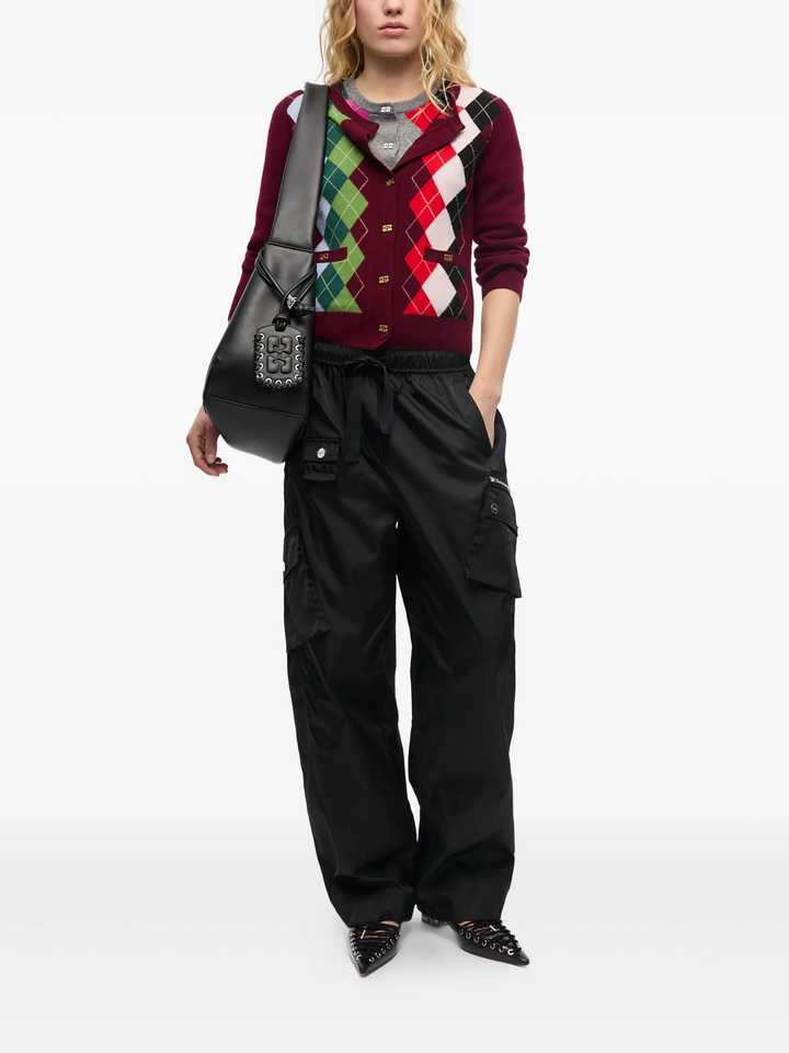 Cashmere Wool Mix Cardigan