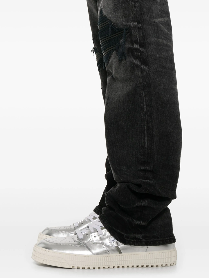 Leather Straight MX1 Jeans