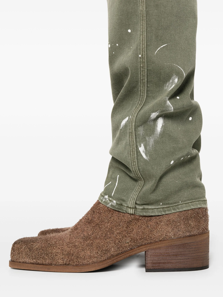 Logo Painted Slim Workman Jeans