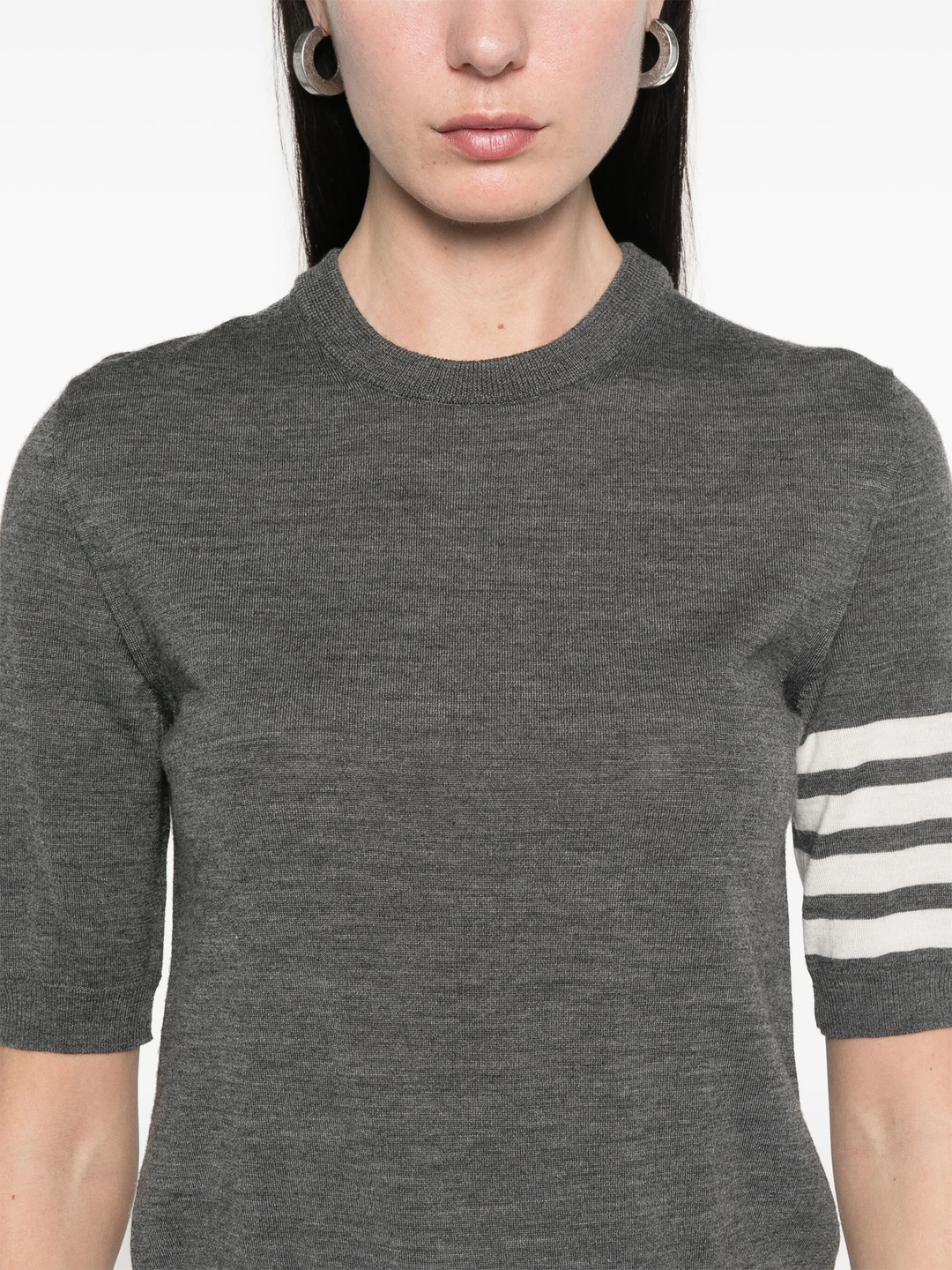 Fine Merino Wool 4-Bar Tee Women