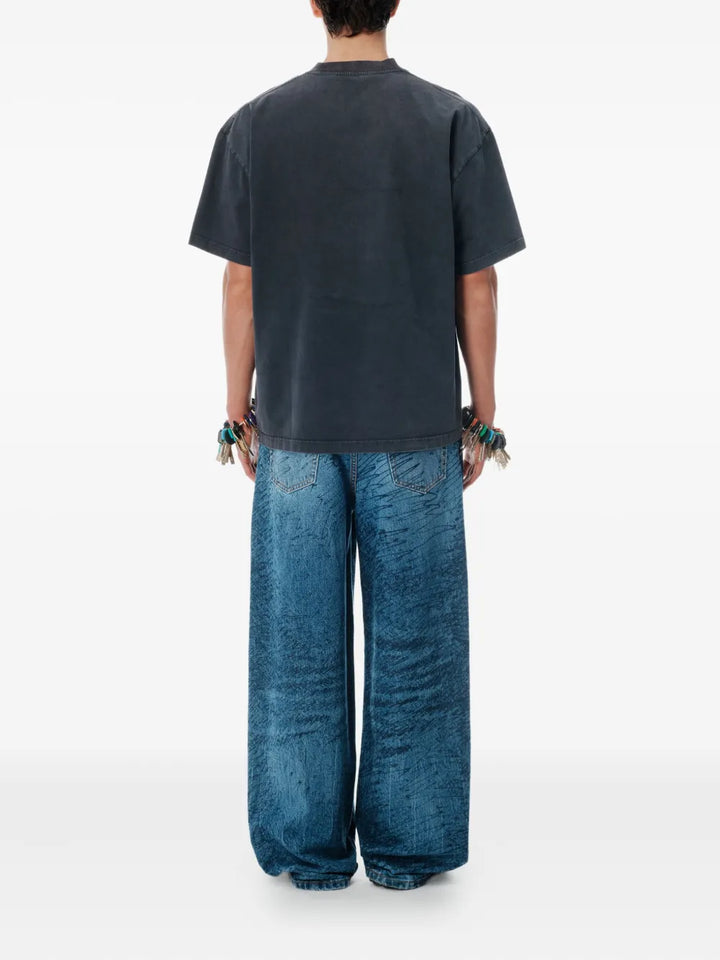 Cotton Oversized Logo Tee