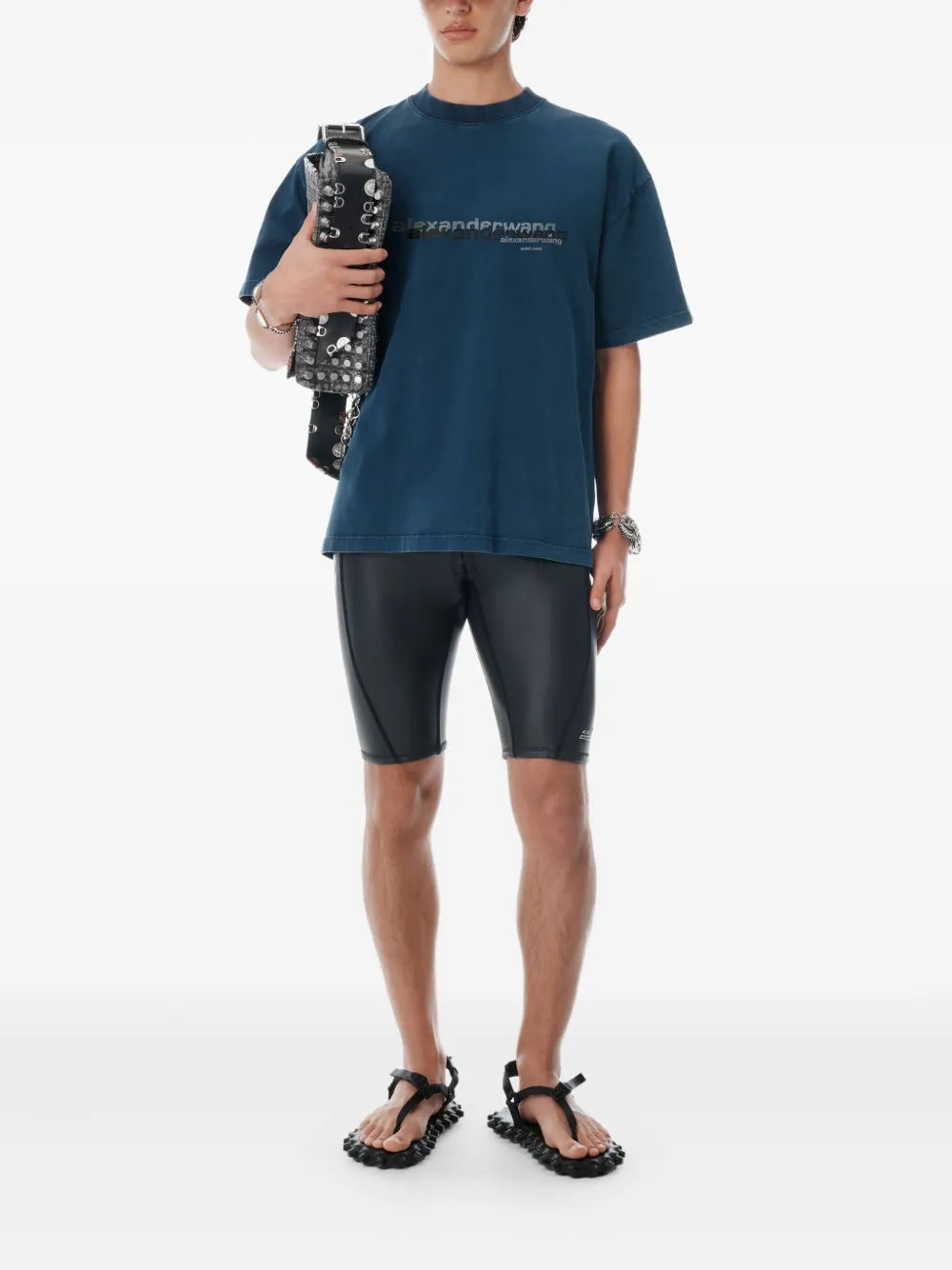Cotton Oversized Logo Tee