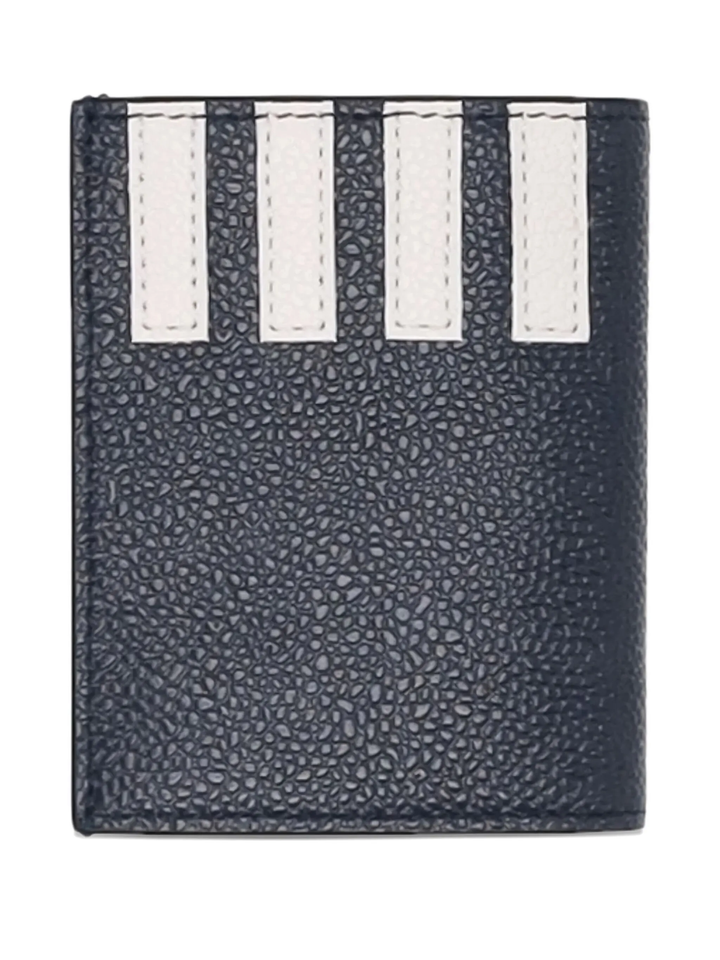 Pebble Grain 4-Bar Double Card Holder