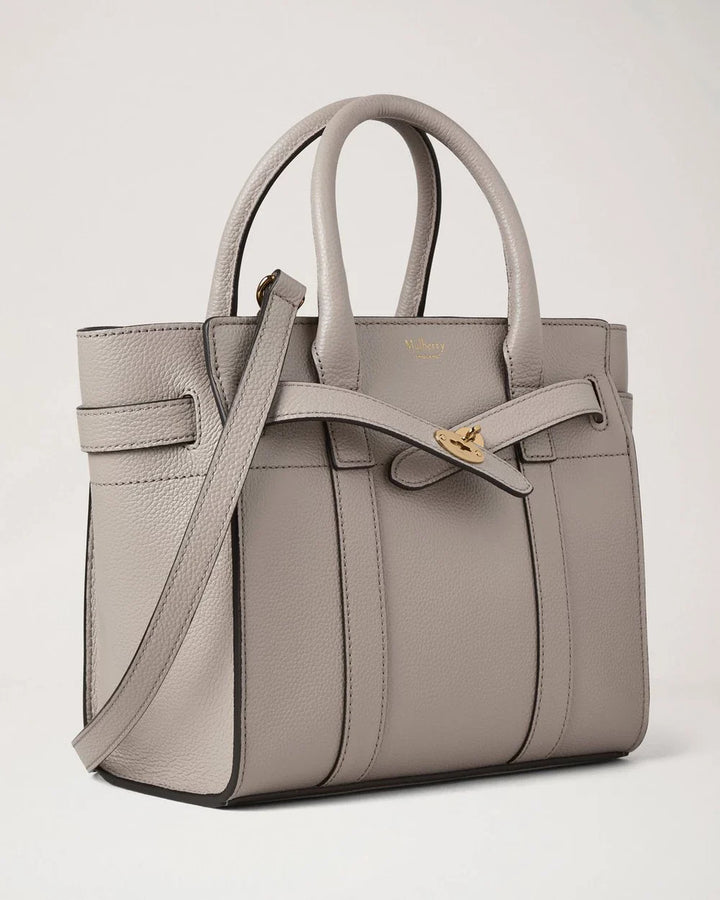 Mini Zipped Bayswater Cashmere Taupe Small Classic Grain