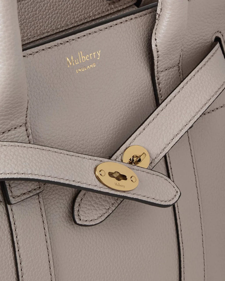 Mini Zipped Bayswater Cashmere Taupe Small Classic Grain