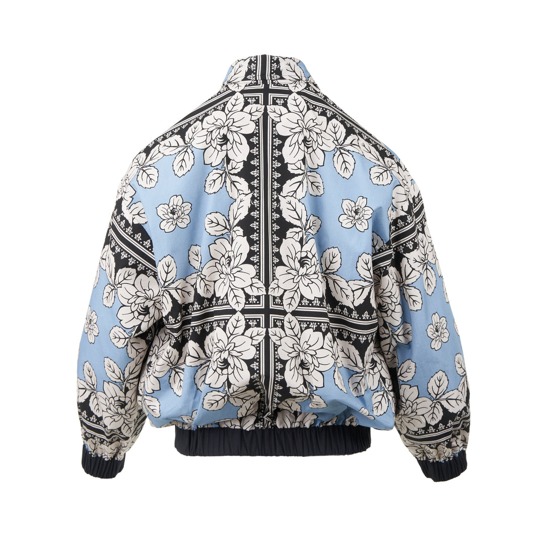 Cotton Print Reversible Bomber