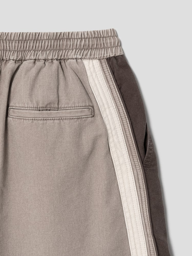 Denim Track Shorts