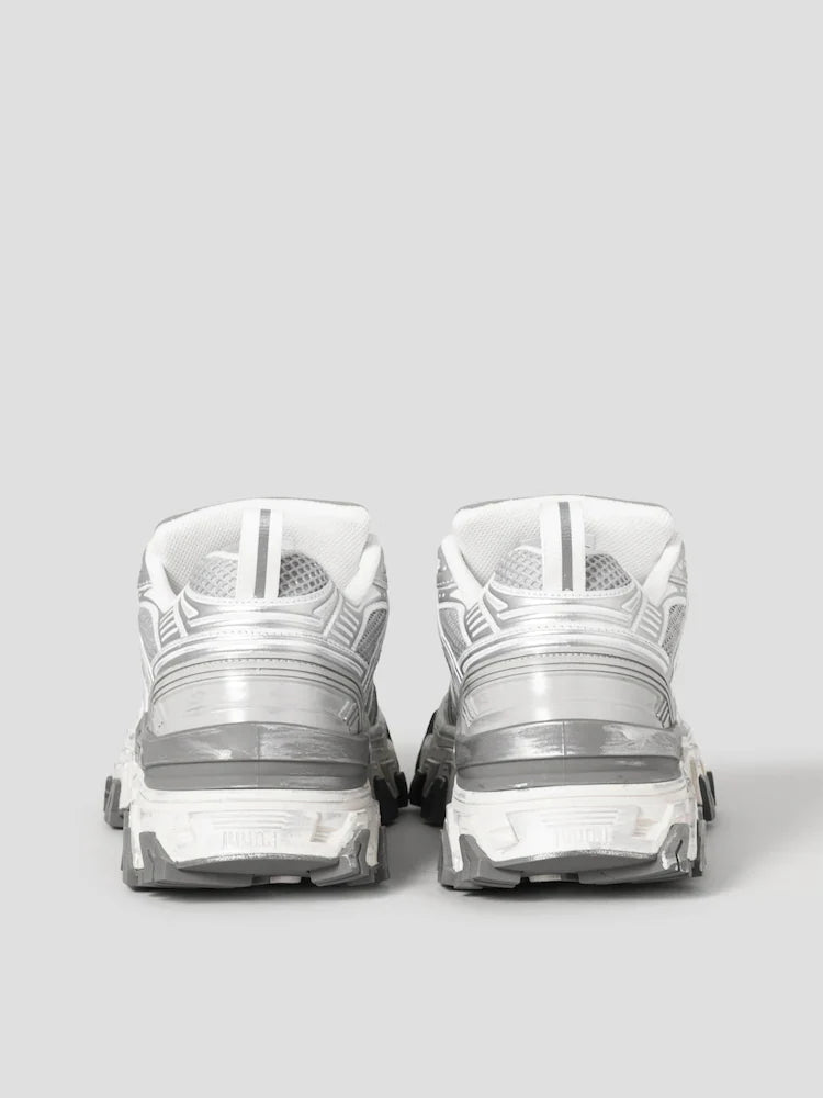 Synthetic Leather Trainer Shoes