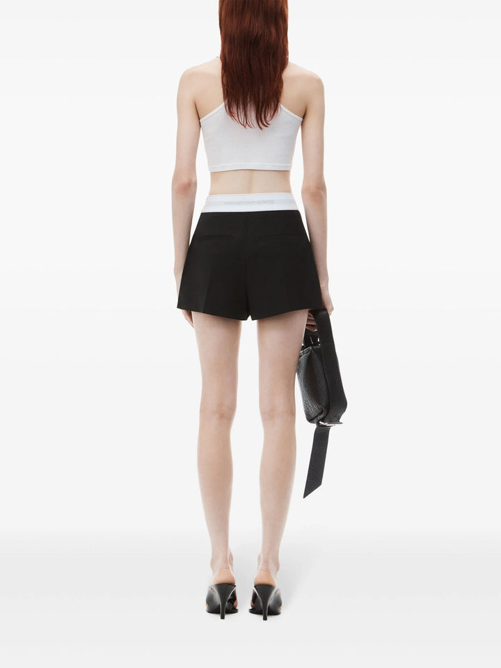 High Waisted Pleated Short