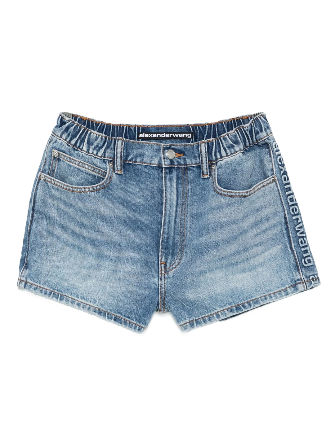 Logo-Embossed Marathon Short
