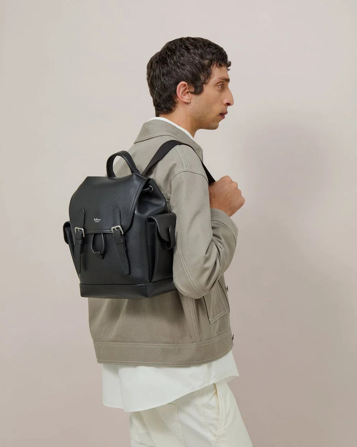 Mini Heritage Backpack Linen Green Small Classic Grain