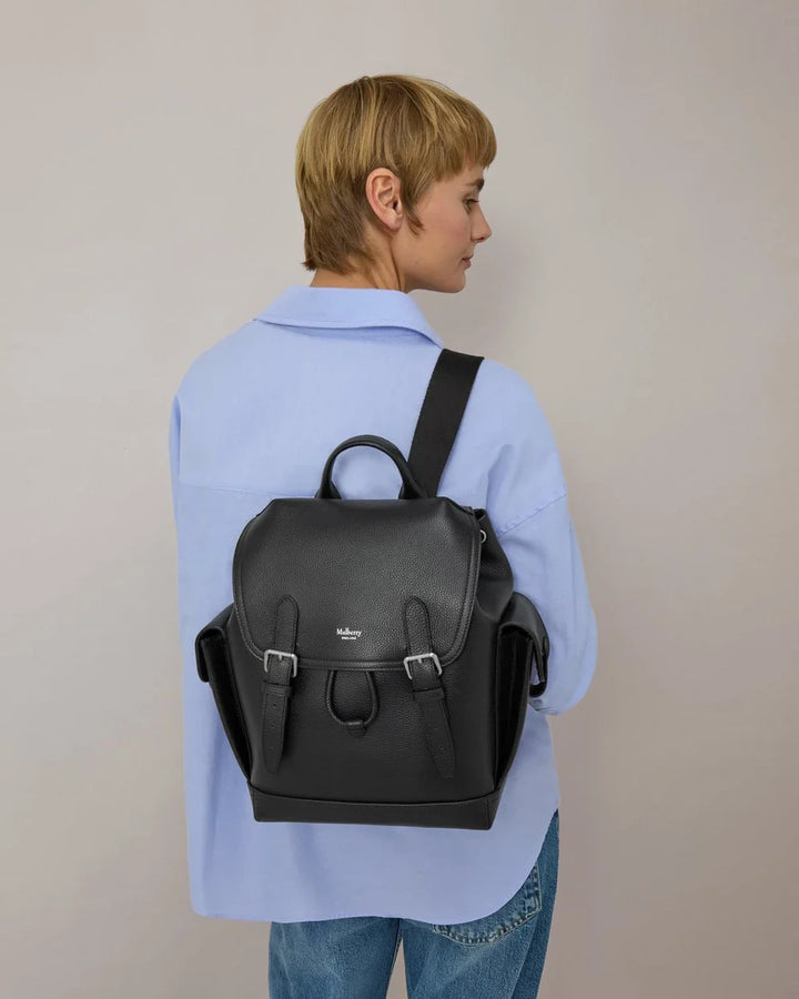 Mini Heritage Backpack Linen Green Small Classic Grain