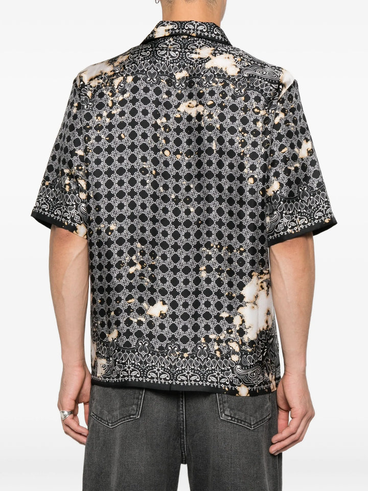 Bleach Bandana Bowling Shirt