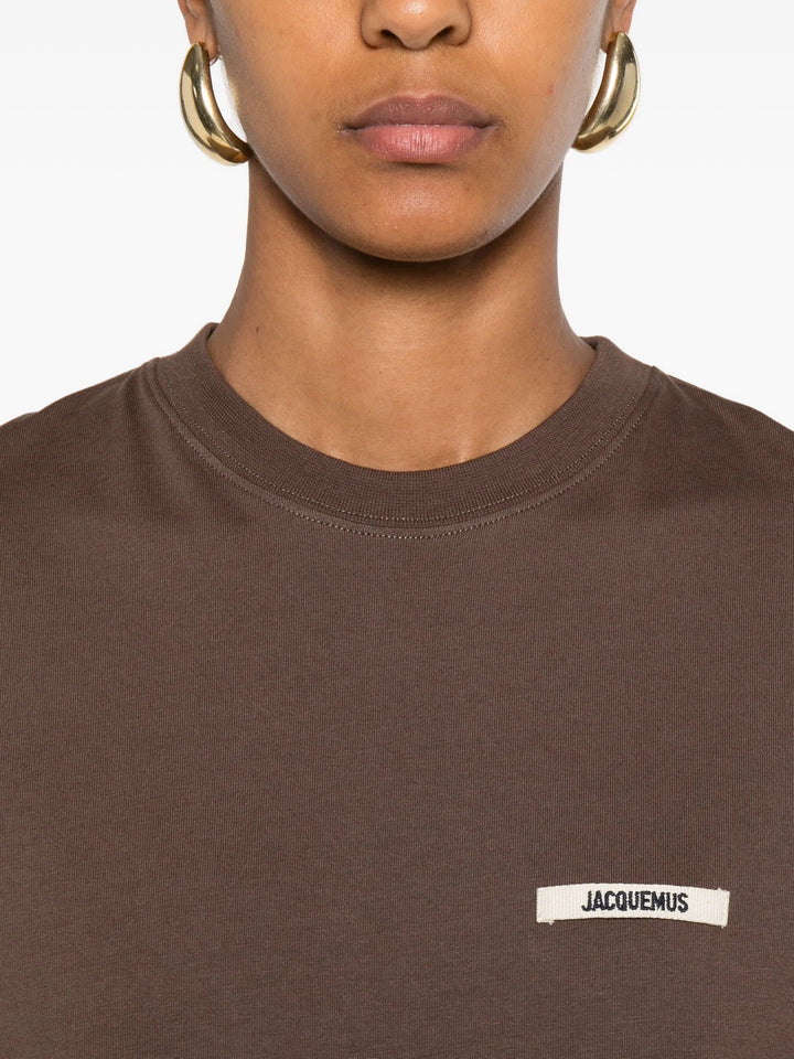 Le T-Shirt Gros Grain Manches Courtes
