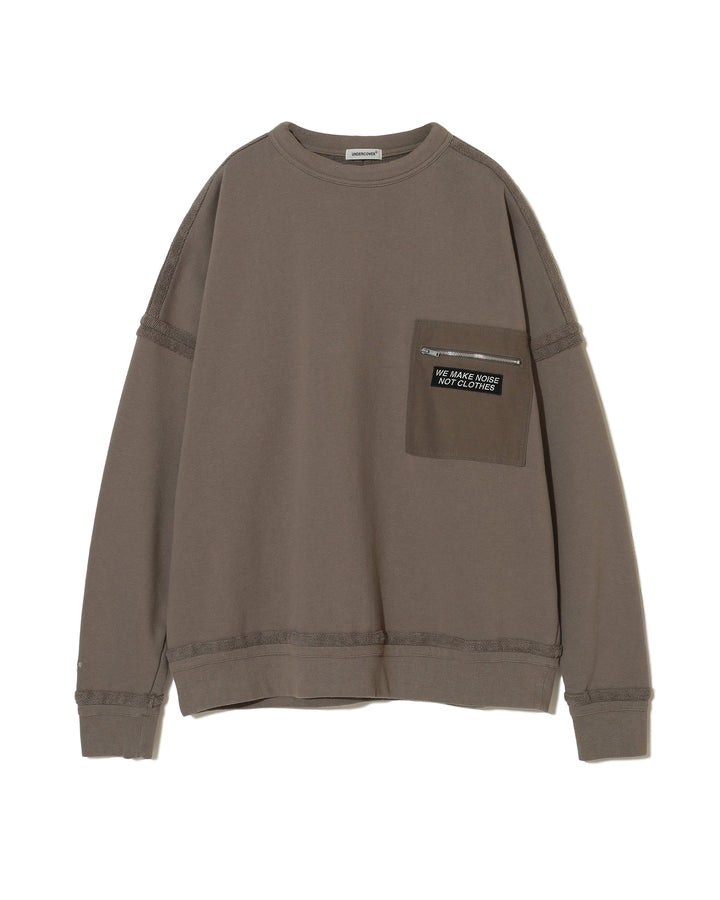 Long Sleeve Pocket Sweatshirt