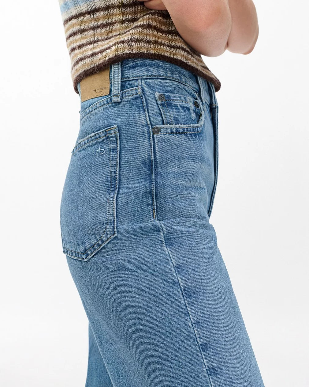 Shea High-Rise Ankle Straight Jeans