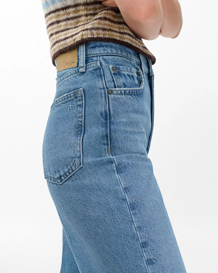Shea High-Rise Ankle Straight Jeans