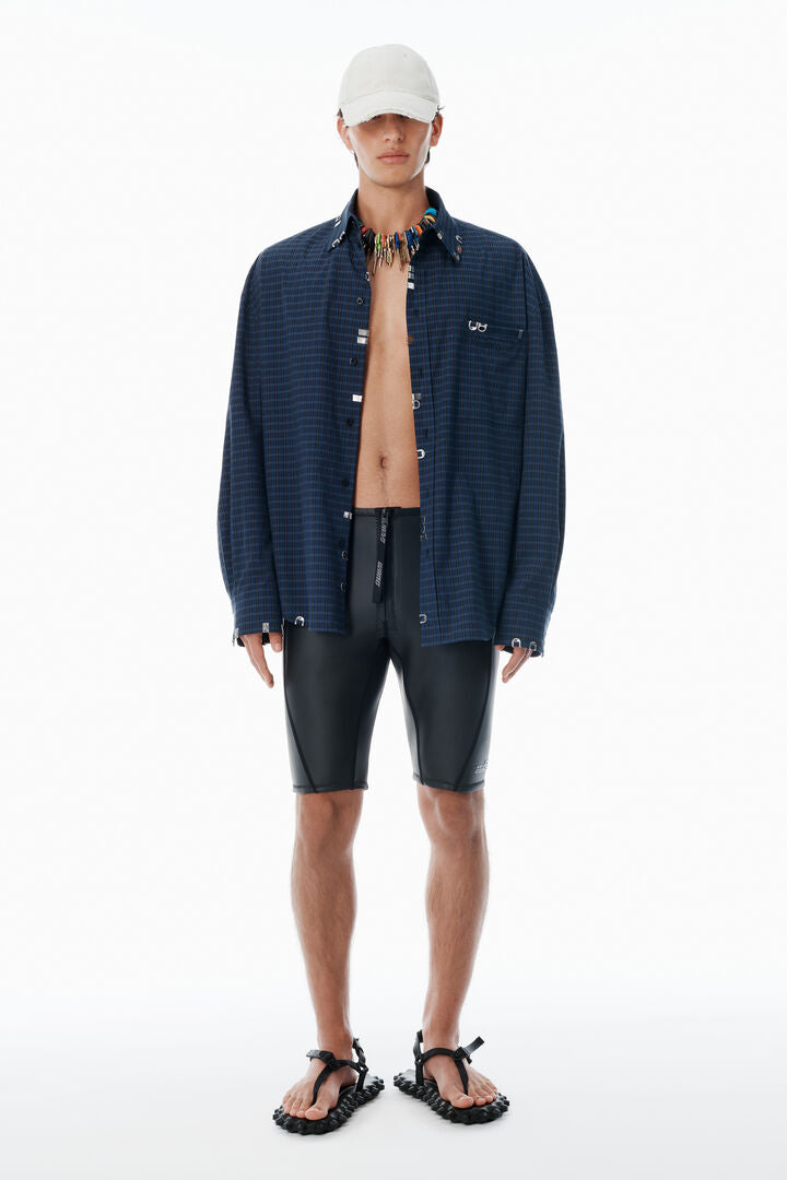 Boxy Shirt With Hardware