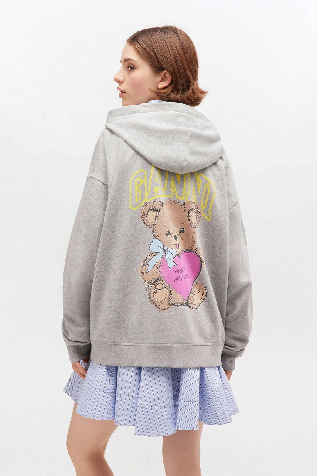 Isoli Teddy Oversized Zip Hoodie