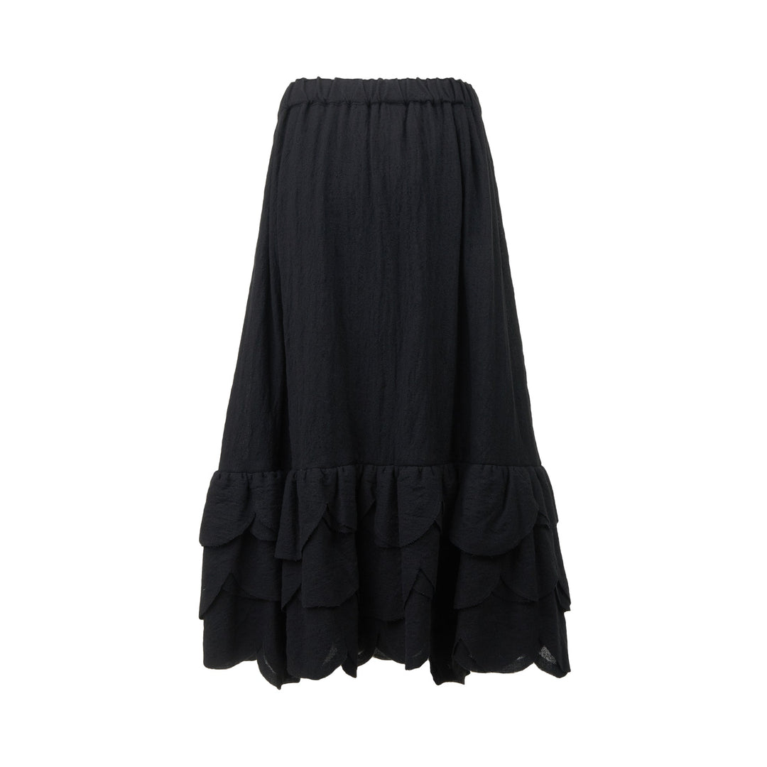 Wool Nylon Milled Skirt